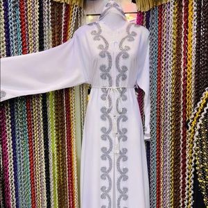 Dubai High Quality Open Abaya/Kimono/Kaftan Muslim Womens Long Maxi Dress NWT